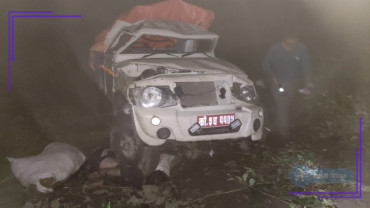 सडकबाट ७० मीटर तल खस्यो जिप, एकजनाले गुमाए ज्यान